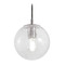 AFX Lighting Afx Lighting Palla Satin Nickel Mini-Pendant Light with Globe Shade PLAP07MBSN