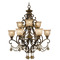 Crystorama Lighting Crystorama Lighting Norwalk Bronze Umber Crystal Chandelier 7509-BU-GT-MWP