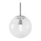AFX Lighting Afx Lighting Palla Satin Nickel Mini-Pendant Light with Globe Shade PLAP09MBSN