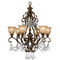 Crystorama Lighting Crystorama Lighting Norwalk Bronze Umber Crystal Chandelier 7516-BU-CL-MWP