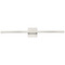 Progress Lighting Progress Lighting Phase 4 1-Light Brushed Nickel LED Wall Sconce P300450-009-CS