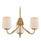 Maxim Lighting Maxim Lighting Durham Natural Aged Brass Mini-Chandelier 12695WTNAB