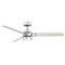 Fanimation Fans Fanimation Fans Amped Brushed Nickel LED Ceiling Fan with Light FP7634BN