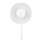 Mitzi by Hudson Valley Mitzi Chloe Aged Brass Sconce White Accent H688101-AGB/CMW