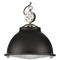 Progress Lighting Progress Lighting Medal Graphite & Brushed Nickel Pendant Light with Bowl / Dome Shade P500212-143