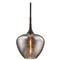 Troy Lighting Troy Lighting West End Vintage Bronze Pendant Light with Bowl / Dome Shade F7055-VBZ
