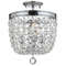 Crystorama Lighting Crystorama Lighting Archer Polished Chrome Semi-Flushmount Light 783-CH-CL-MWP