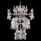 Allegri Lighting Allegri Crystal Glacier Polished Chrome LED Pendant Light 030259-010