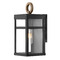 Hinkley Hinkley Porter Black & Burnished Bronze LED Outdoor Wall Light 2806BK-LL