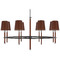 Visual Comfort Signature Collection Bryant Bronze Saddle Leather Floor Lamp TOB5588BZ/SDL-SDL
