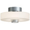AFX Lighting Afx Lighting Sydney Satin Nickel LED Semi-Flushmount Light SYDC13LAJUDSN