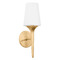Mitzi by Hudson Valley Mitzi Taylor Gold Leaf Single Light Wall Sconce H733101-GL