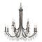 Crystorama Lighting Crystorama Lighting Bridgehampton Vibrant Bronze Crystal Chandelier 8829-VZ-CL-MWP