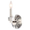 Crystorama Lighting Crystorama Lighting Carson Polished Nickel Sconce 8851-PN