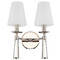Crystorama Lighting Crystorama Lighting Baxter Polished Nickel Sconce 8862-PN