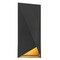 George Kovacs Lighting George Kovacs Peekaboo Sand Coal & Sand Gold Highlights LED Outdoor Wall Light P1621-764-L