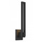 George Kovacs Lighting George Kovacs Music Sand Coal Black LED Outdoor Wall Light P1712-066-L