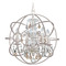 Crystorama Lighting Crystorama Lighting Solaris Olde Silver Crystal Chandelier 9025-OS-GS-MWP