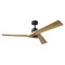Visual Comfort Fan Collection Visual Comfort Fan Collection Sean Lavin Alma Smart 52 Midnight Black Ceiling Fan Without Light 3ALMSM52MBKNH