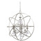 Crystorama Lighting Crystorama Lighting Solaris Olde Silver Crystal Chandelier 9219-OS-CL-S