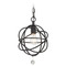Crystorama Lighting Crystorama Lighting Solaris Black Mini-Pendant Light 9220-BK