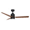 Maxim Lighting Maxim Lighting Falcon - Wet Black and Walnut LED Ceiling Fan with Light 88717BKWN