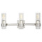 Visual Comfort Studio Collection Chapman & Myers 22 1/2-inch 3-Lt. Geneva Polished Nickel Bath Vanity Light CV1023PN