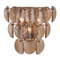 Kalco Lighting Kalco Lighting Uroko Polished Winter Brass Sconce 524622PWB