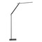 George Kovacs Lighting George Kovacs Task Portables Anodized Brushed Coal Black LED Swing Arm Lamp P080-66F-L