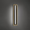 Modern Forms by WAC Lighting Modern Forms Lyrikal Black & Aged Brass LED Sconce WS-10427-30-BK/AB