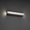 Modern Forms by WAC Lighting Modern Forms Posh Black LED Vertical Bathroom Light WS-14421-BK