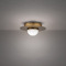 Modern Forms by WAC Lighting Modern Forms Landed Aged Brass LED Flushmount Light FM-16412-AB