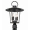 Crystorama Lighting Crystorama Lighting Andover Matte Black Post Light AND-9209-CL-MK