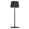 George Kovacs Lighting George Kovacs Task Portables Coal Black LED Table Lamp with Square Shade P1665-66A-L