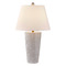 Savoy House Savoy House Lighting James Distressed White Table Lamp with Empire Shade 11-CD03