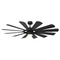 Modern Forms by WAC Lighting Modern Forms Wynd Mill Matte Black LED Ceiling Fan with Light FR-W2201-65L-MB