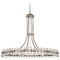 Crystorama Lighting Crystorama Lighting Clover Brushed Nickel Chandelier CLO-8899-BN