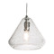 AFX Lighting Afx Lighting Armitage Satin Nickel Mini-Pendant Light with Conical Shade AGP10MBSNCC