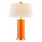 Savoy House Savoy House Lighting Melissa Exuberance Orange Table Lamp with Empire Shade 11-CD20-EO