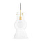 Mitzi by Hudson Valley Mitzi Taylor Large Aged Brass Clear Glass Pendant H702701L-AGB