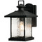 AFX Lighting Afx Lighting Lennon Black Outdoor Wall Light LNNW0914MBBK