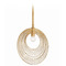 Crystorama Lighting Crystorama Lighting Doral Renaissance Gold Mini-Pendant Light DOR-B7700-RG