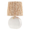 Mitzi by Hudson Valley Mitzi Cecelia Aged Brass Sconce Ceramic Backplate HL623201-AGB/CIC