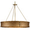 Progress Lighting Progress Lighting Point Dume 3-Light Aged Brass Chandelier P400357-205