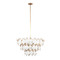 Kalco Lighting Kalco Lighting Manta Modern Gold Pendant Light 525155MG