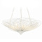 Crystorama Lighting Crystorama Lighting Doral Matte White Chandelier DOR-B7706-MT