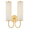Hudson Valley Lighting Hudson Valley Lighting Augusta Hoffman Elaine Aged Brass LED Sconce AH5017-AGB