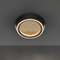 Modern Forms by WAC Lighting Modern Forms Tinzel Black & Gold Leaf LED Flushmount Light FM-18518-30-BK/GL