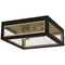 Quoizel Lighting Quoizel Lighting Bourbon Matte Black Close To Ceiling Light BBN1612MBK