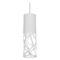 AFX Lighting Afx Lighting Boon White LED Mini-Pendant Light with Cylindrical Shade BONP0407L30D2WH